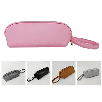 Wholesale Lower Price Portable Bridesmaid Gift Metal Zipper Makeup Storage Cosmetic Pouch Bag